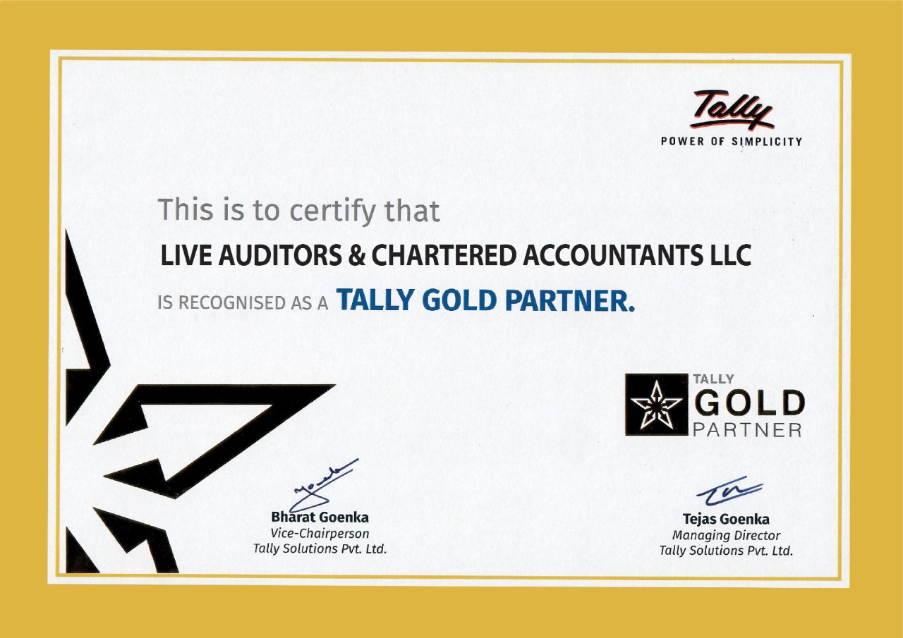 Gold Partner of Tally